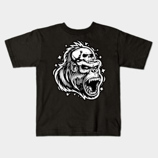 old vintage gorilla Kids T-Shirt